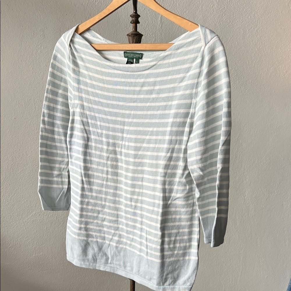 Lauren Ralph Lauren Striped Top Size Large